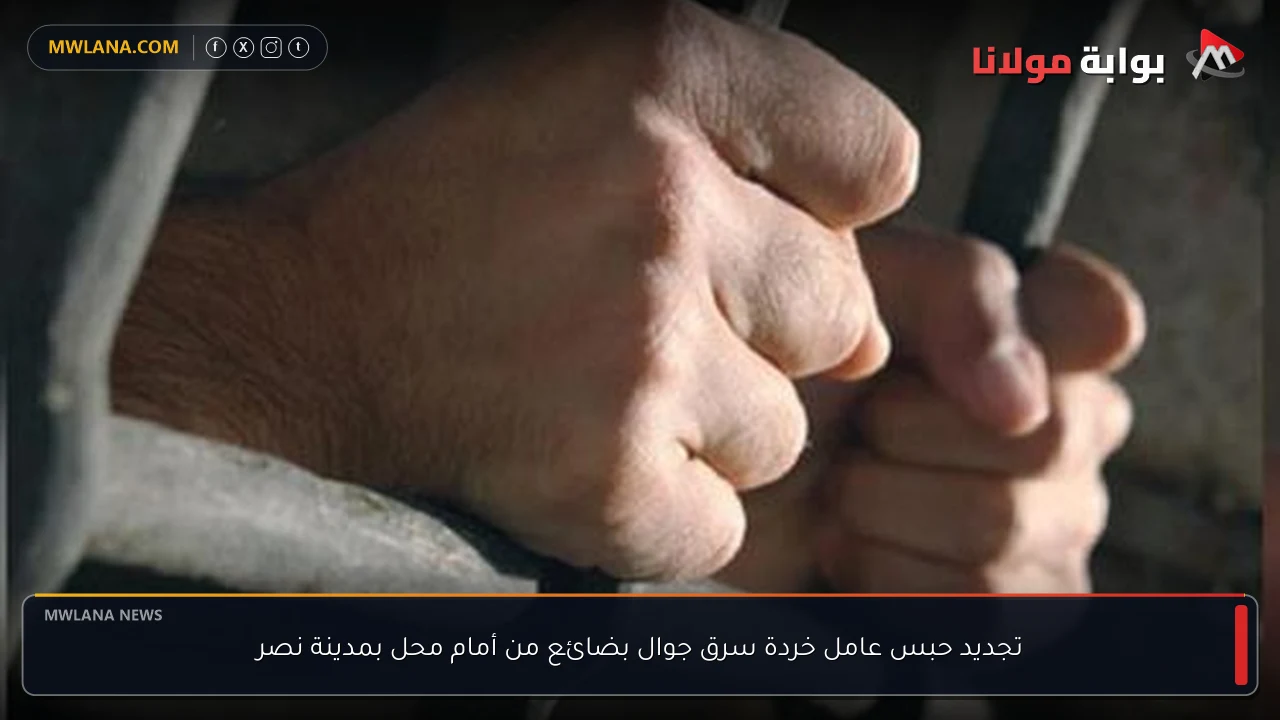 تجديد حبس عامل خردة سرق جوال بضائع من أمام محل بمدينة نصر