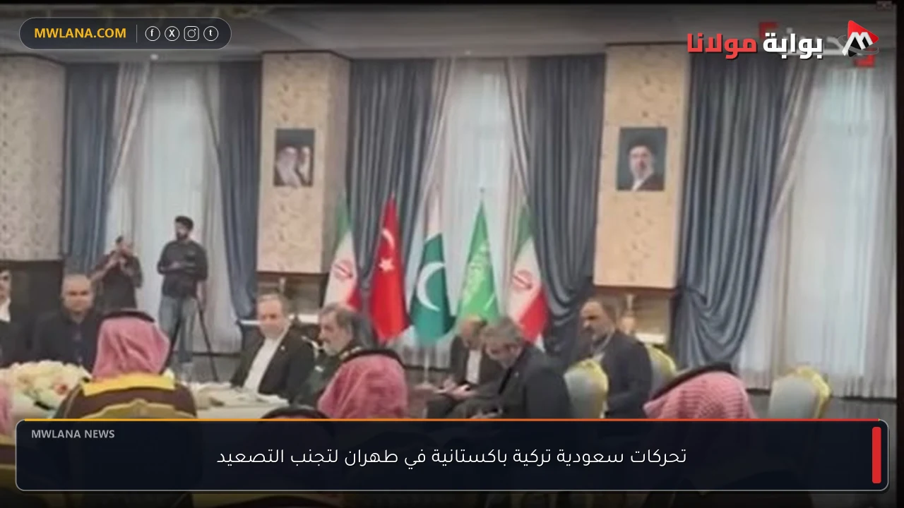 تحركات سعودية تركية باكستانية في طهران لتجنب التصعيد