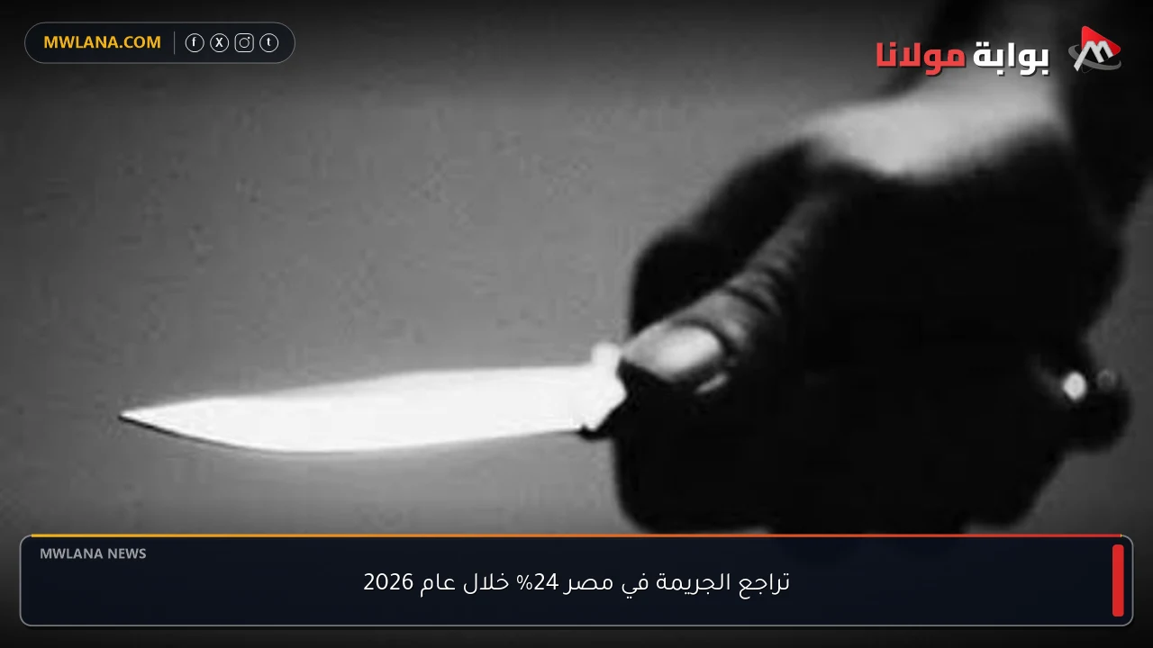تراجع الجريمة في مصر 24% خلال عام 2026