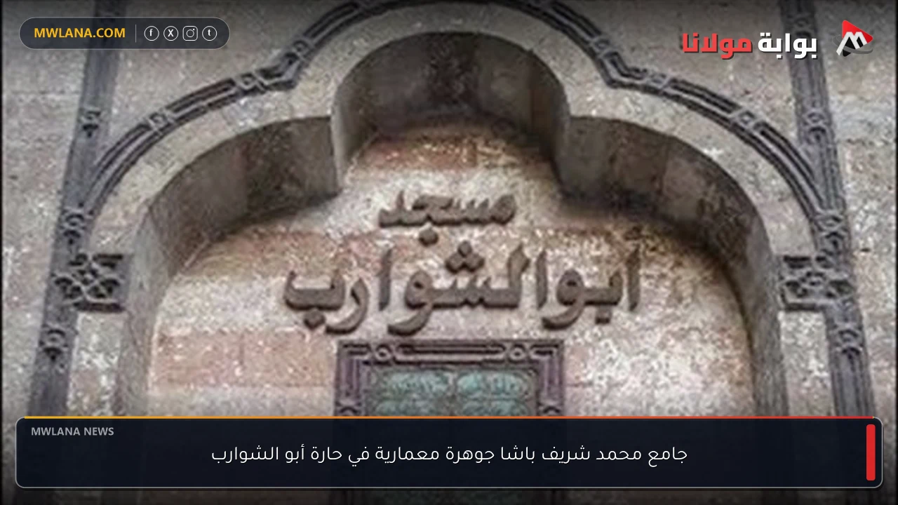 جامع محمد شريف باشا جوهرة معمارية في حارة أبو الشوارب