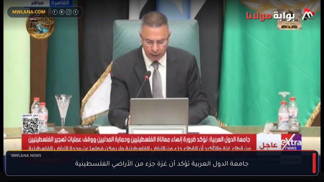 جامعة الدول العربية تؤكد أن غزة جزء من الأراضي الفلسطينية