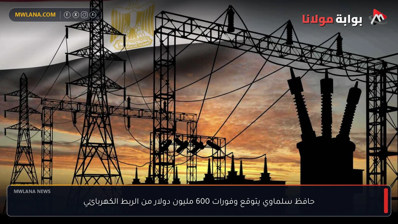 حافظ سلماوي يتوقع وفورات 600 مليون دولار من الربط الكهربائي