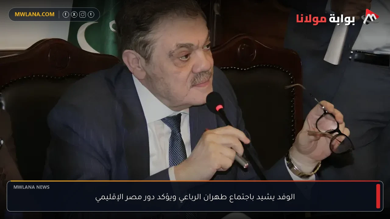 الوفد يشيد باجتماع طهران الرباعي ويؤكد دور مصر الإقليمي