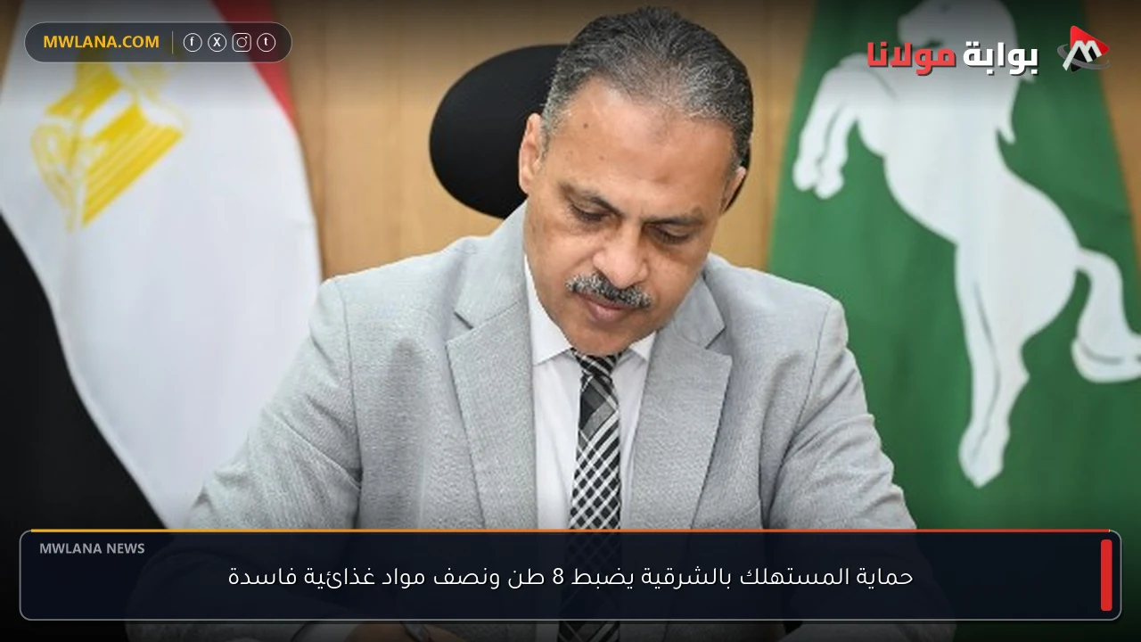 حماية المستهلك بالشرقية يضبط 8 طن ونصف مواد غذائية فاسدة