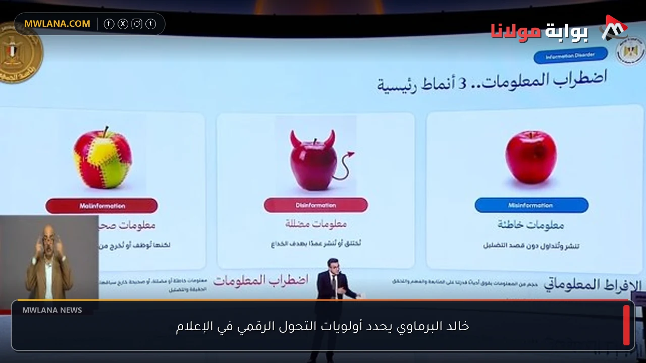 خالد البرماوي يحدد أولويات التحول الرقمي في الإعلام