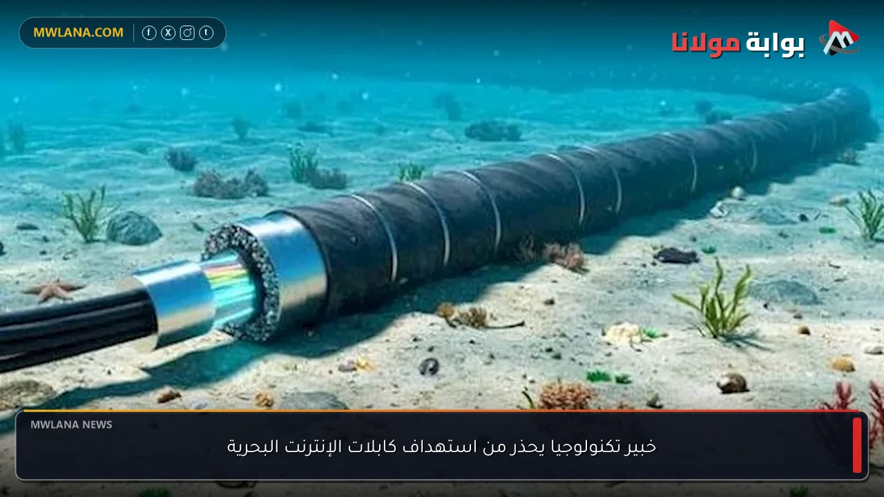 خبير تكنولوجيا يحذر من استهداف كابلات الإنترنت البحرية