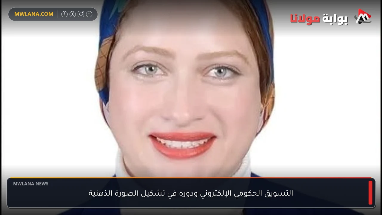 التسويق الحكومي الإلكتروني ودوره في تشكيل الصورة الذهنية