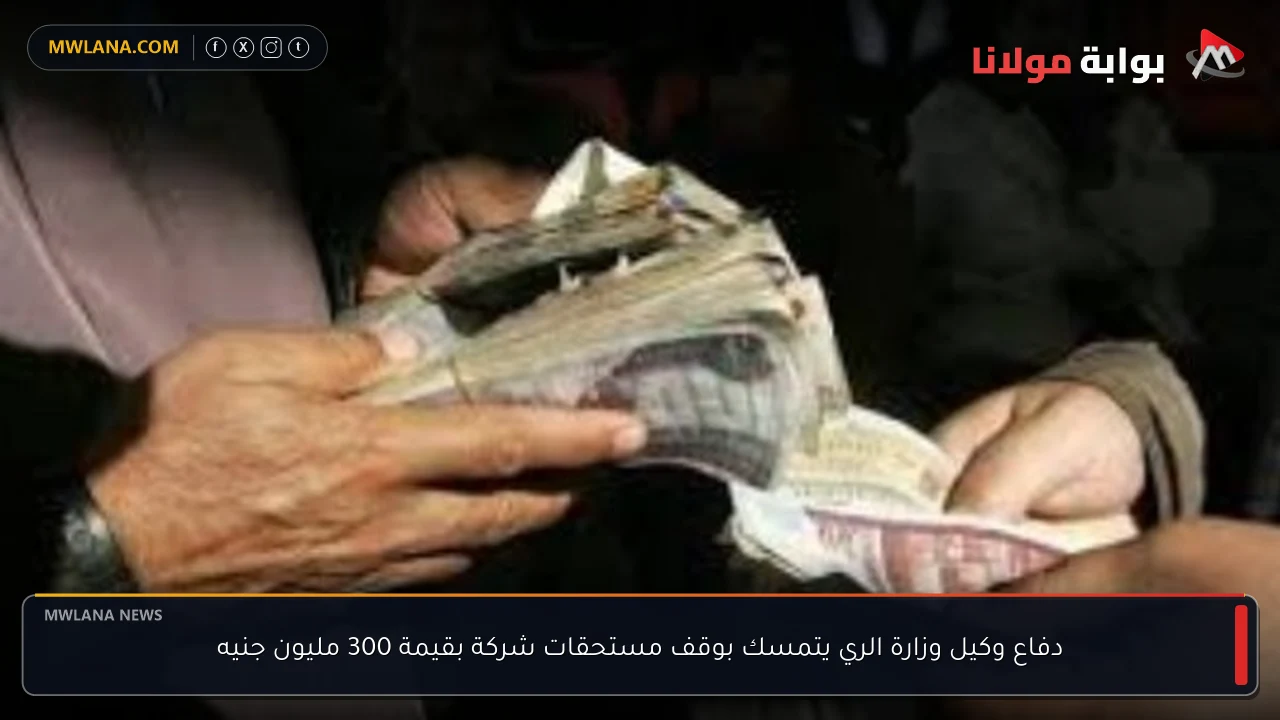 دفاع وكيل وزارة الري يتمسك بوقف مستحقات شركة بقيمة 300 مليون جنيه