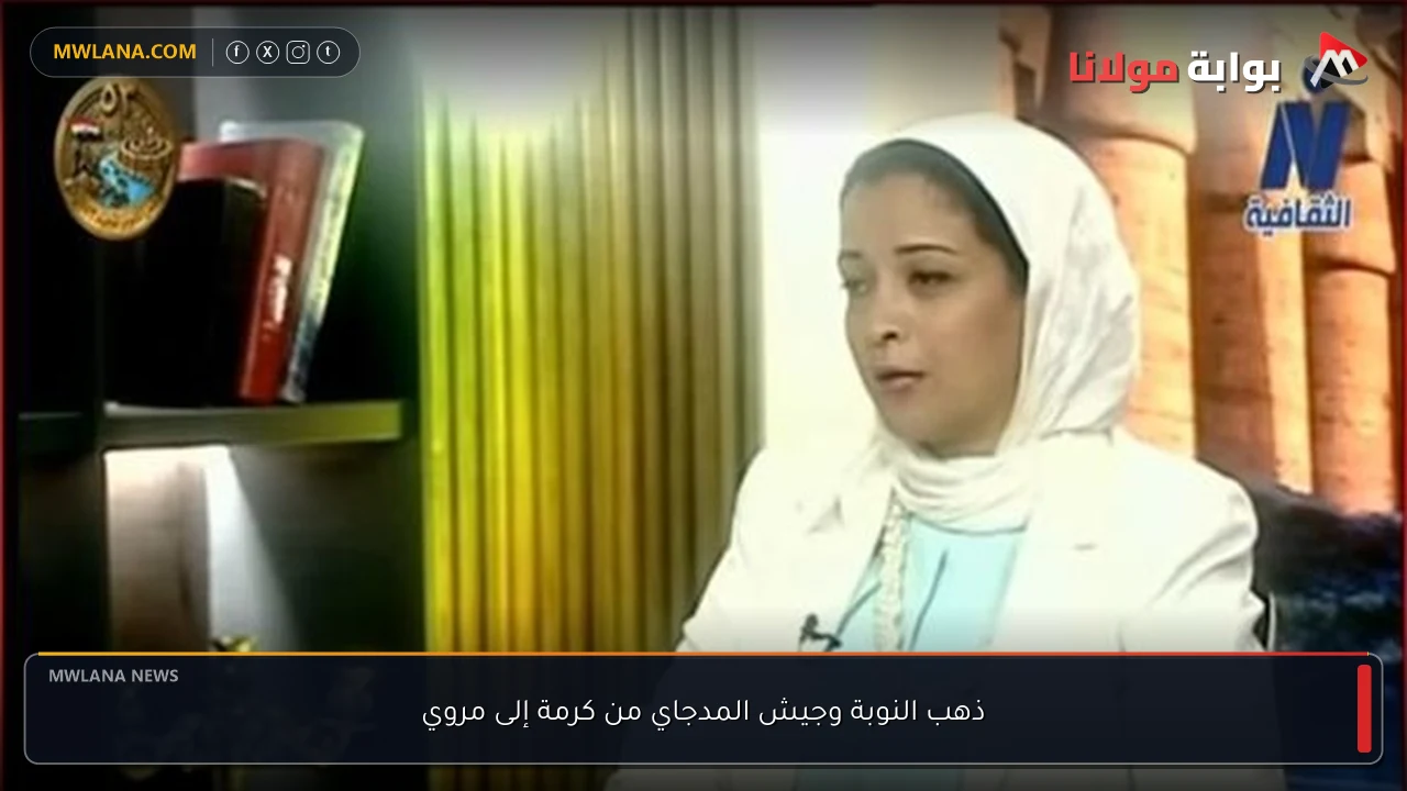 ذهب النوبة وجيش المدجاي من كرمة إلى مروي