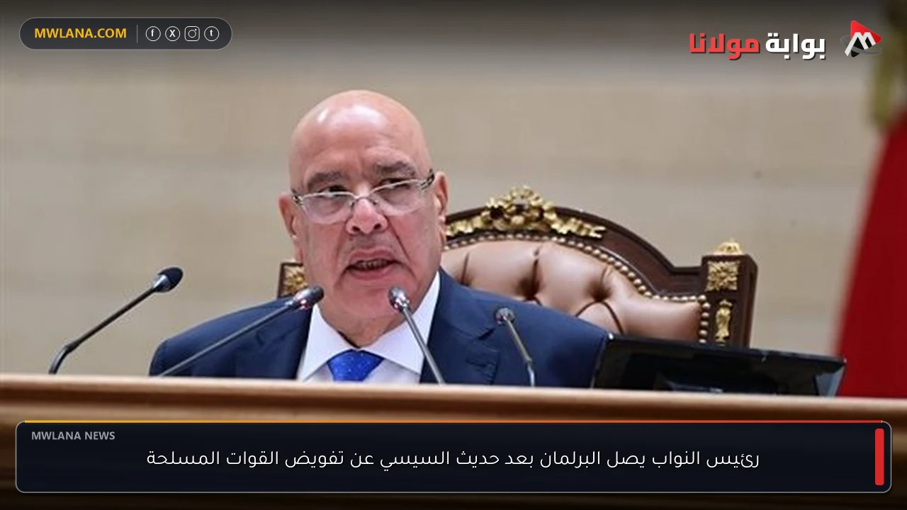 رئيس النواب يصل البرلمان بعد حديث السيسي عن تفويض القوات المسلحة