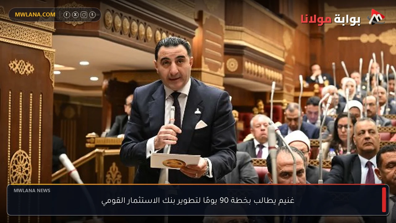 غنيم يطالب بخطة 90 يومًا لتطوير بنك الاستثمار القومي