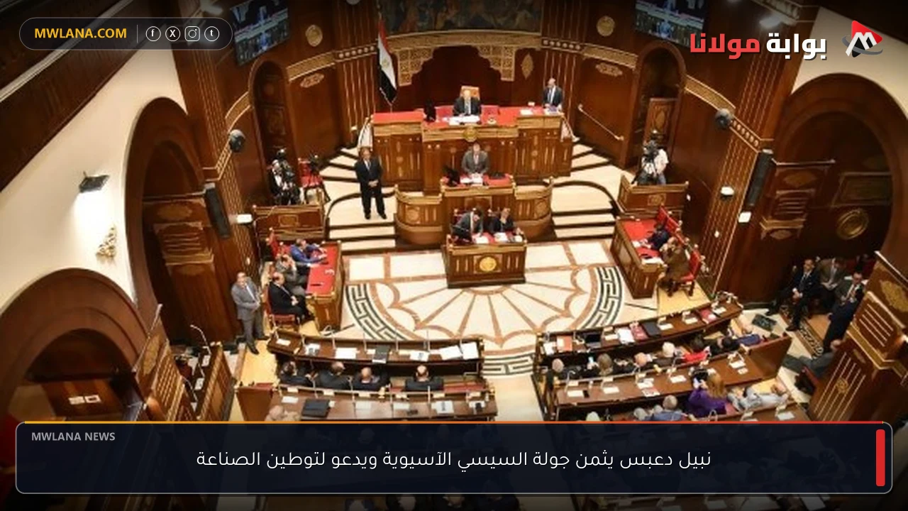 نبيل دعبس يثمن جولة السيسي الآسيوية ويدعو لتوطين الصناعة