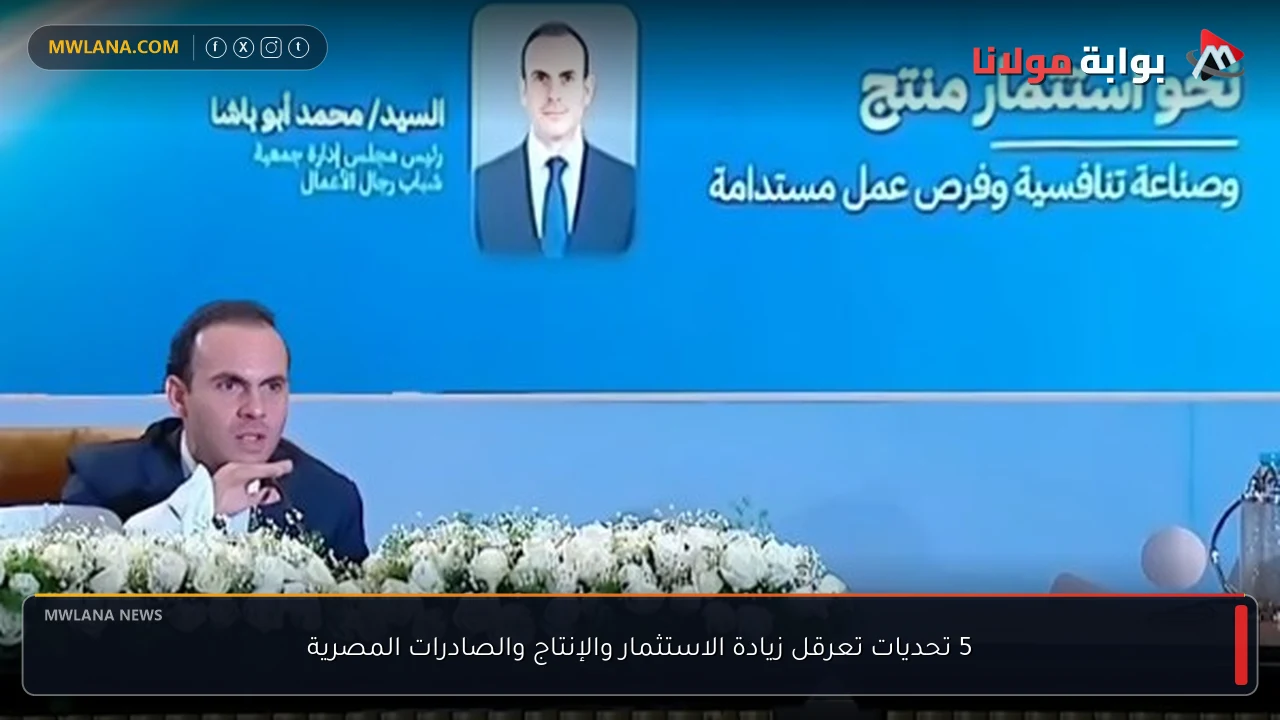 5 تحديات تعرقل زيادة الاستثمار والإنتاج والصادرات المصرية