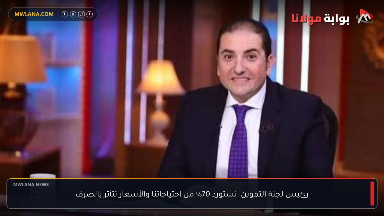رئيس لجنة التموين: نستورد 70% من احتياجاتنا والأسعار تتأثر بالصرف