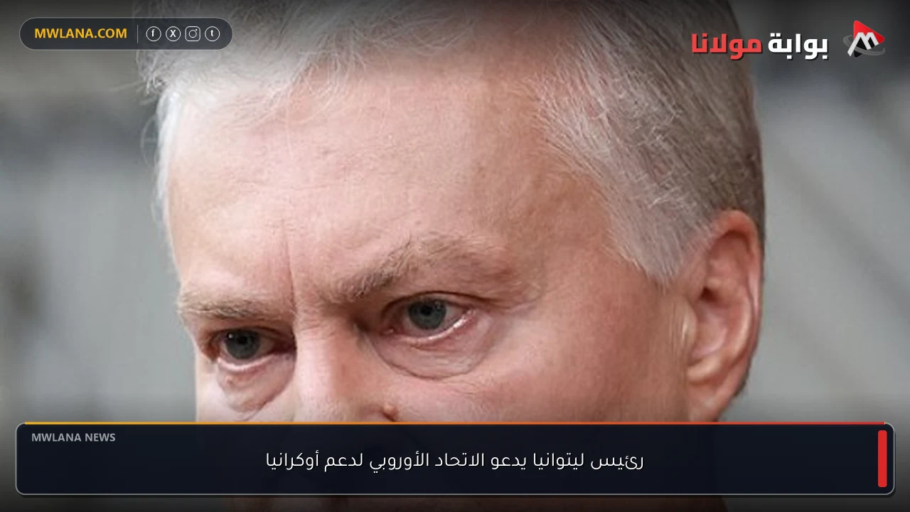 رئيس ليتوانيا يدعو الاتحاد الأوروبي لدعم أوكرانيا