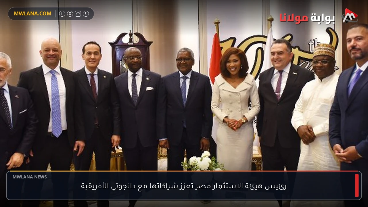 رئيس هيئة الاستثمار مصر تعزز شراكاتها مع دانجوتي الأفريقية