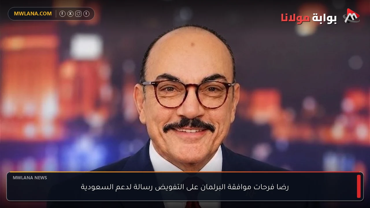 رضا فرحات موافقة البرلمان على التفويض رسالة لدعم السعودية