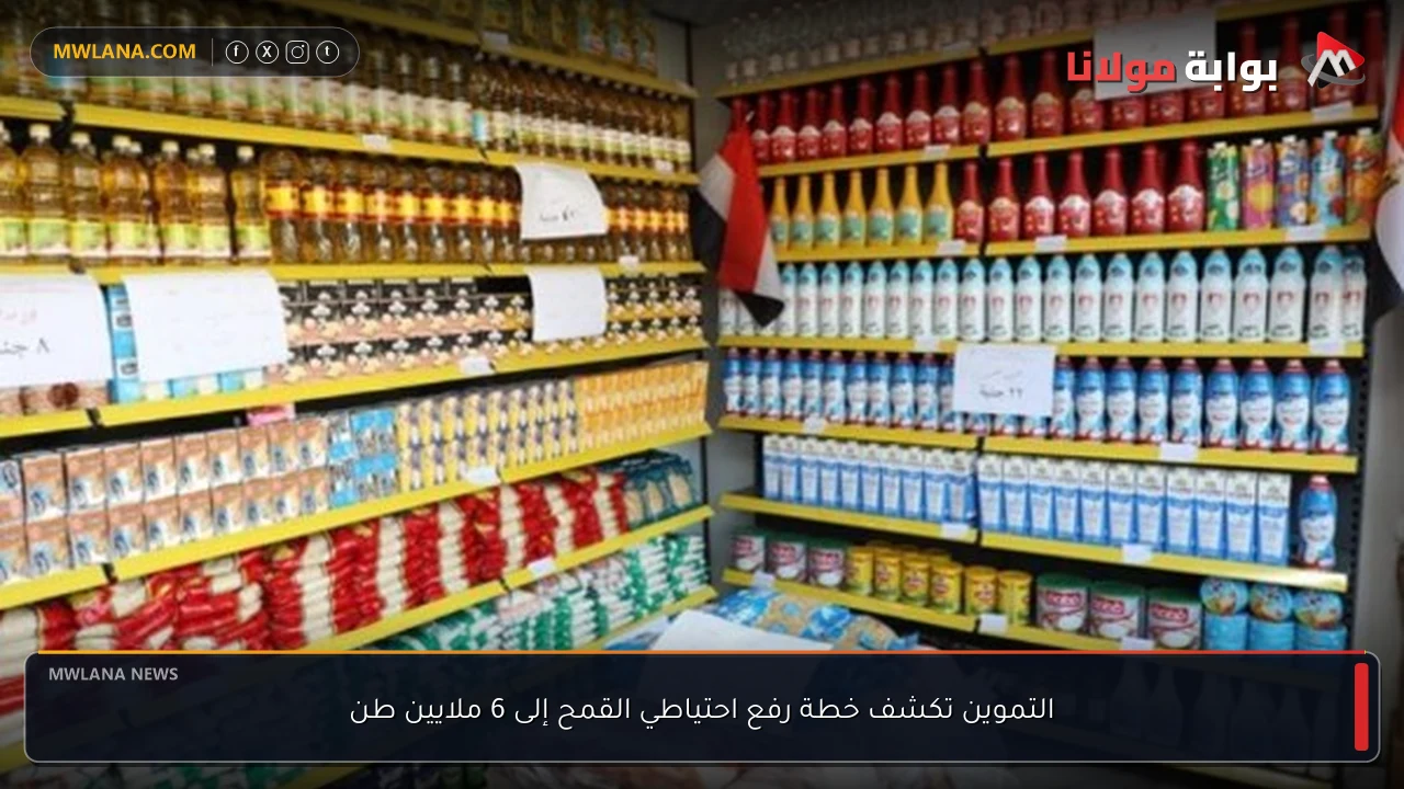 التموين تكشف خطة رفع احتياطي القمح إلى 6 ملايين طن