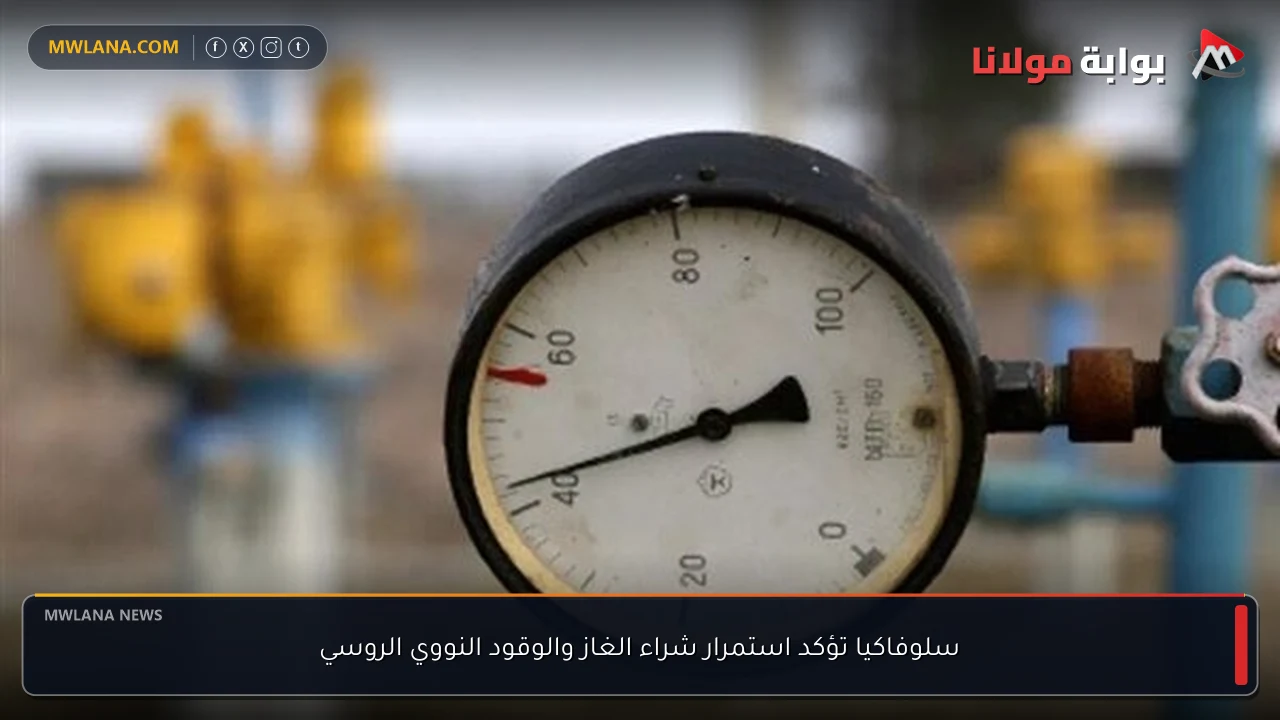 سلوفاكيا تؤكد استمرار شراء الغاز والوقود النووي الروسي