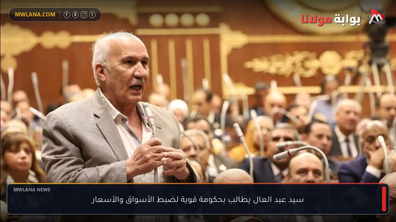 سيد عبد العال يطالب بحكومة قوية لضبط الأسواق والأسعار