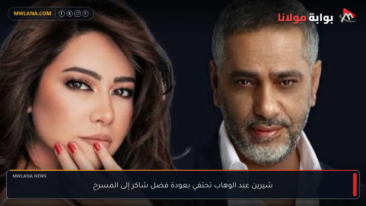 شيرين عبد الوهاب تحتفي بعودة فضل شاكر إلى المسرح