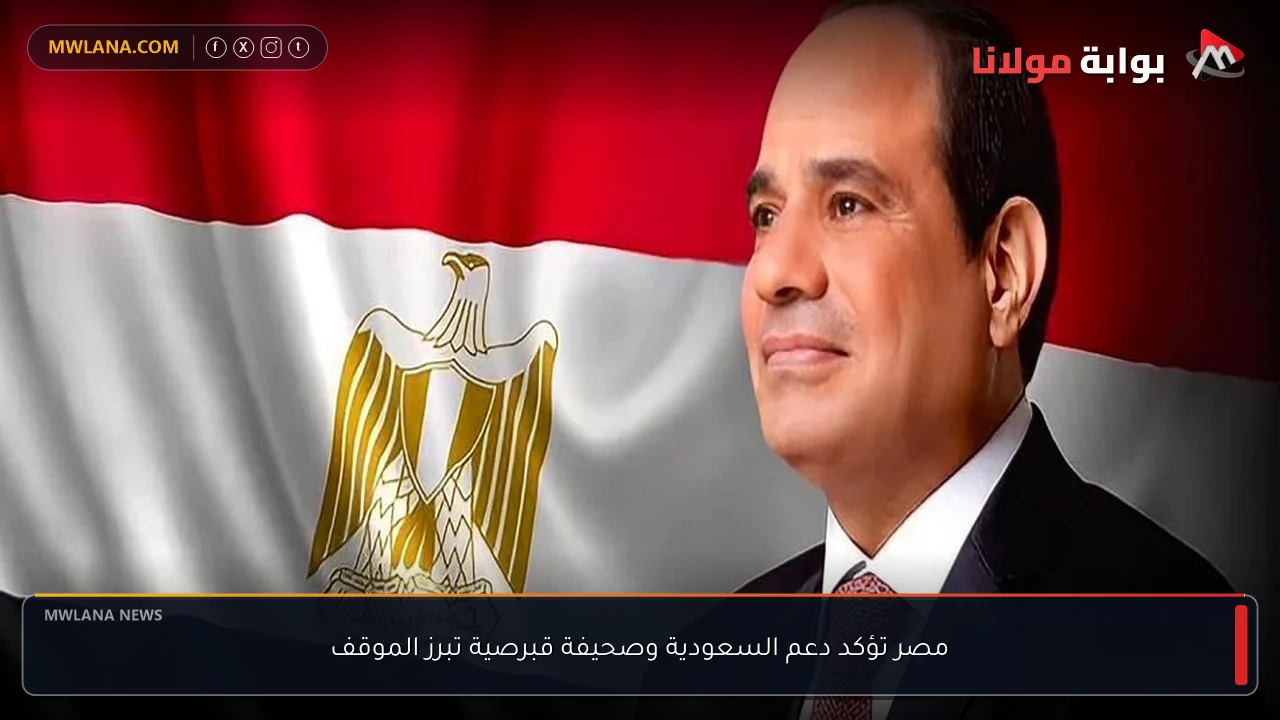 مصر تؤكد دعم السعودية وصحيفة قبرصية تبرز الموقف
