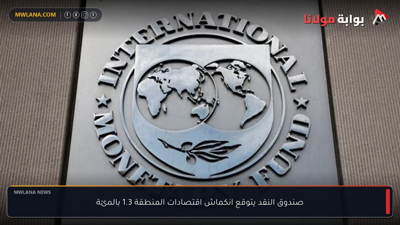 صندوق النقد يتوقع انكماش اقتصادات المنطقة 1.3 بالمئة