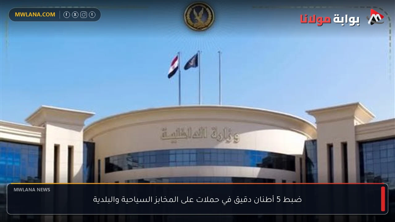 ضبط 5 أطنان دقيق في حملات على المخابز السياحية والبلدية
