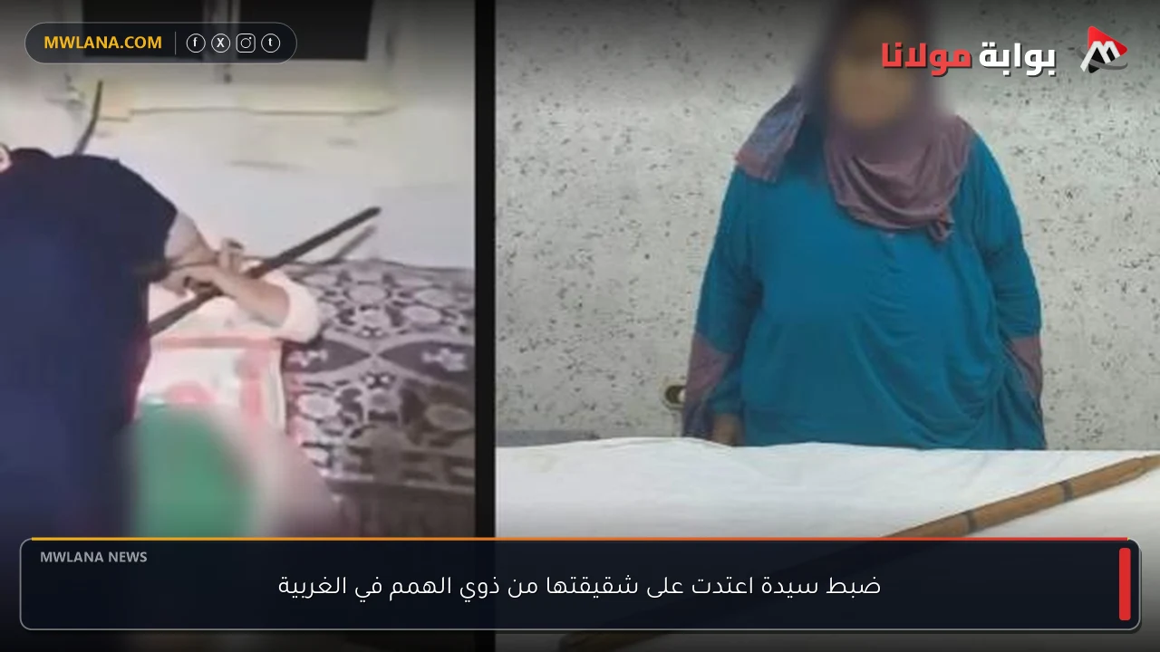 ضبط سيدة اعتدت على شقيقتها من ذوي الهمم في الغربية