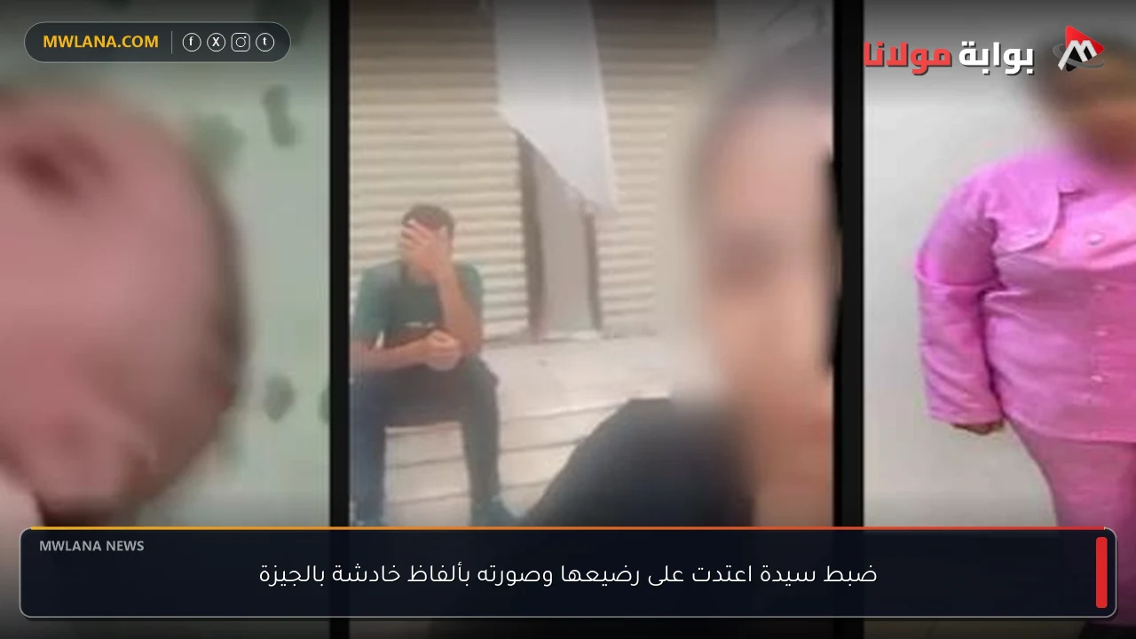 ضبط سيدة اعتدت على رضيعها وصورته بألفاظ خادشة بالجيزة