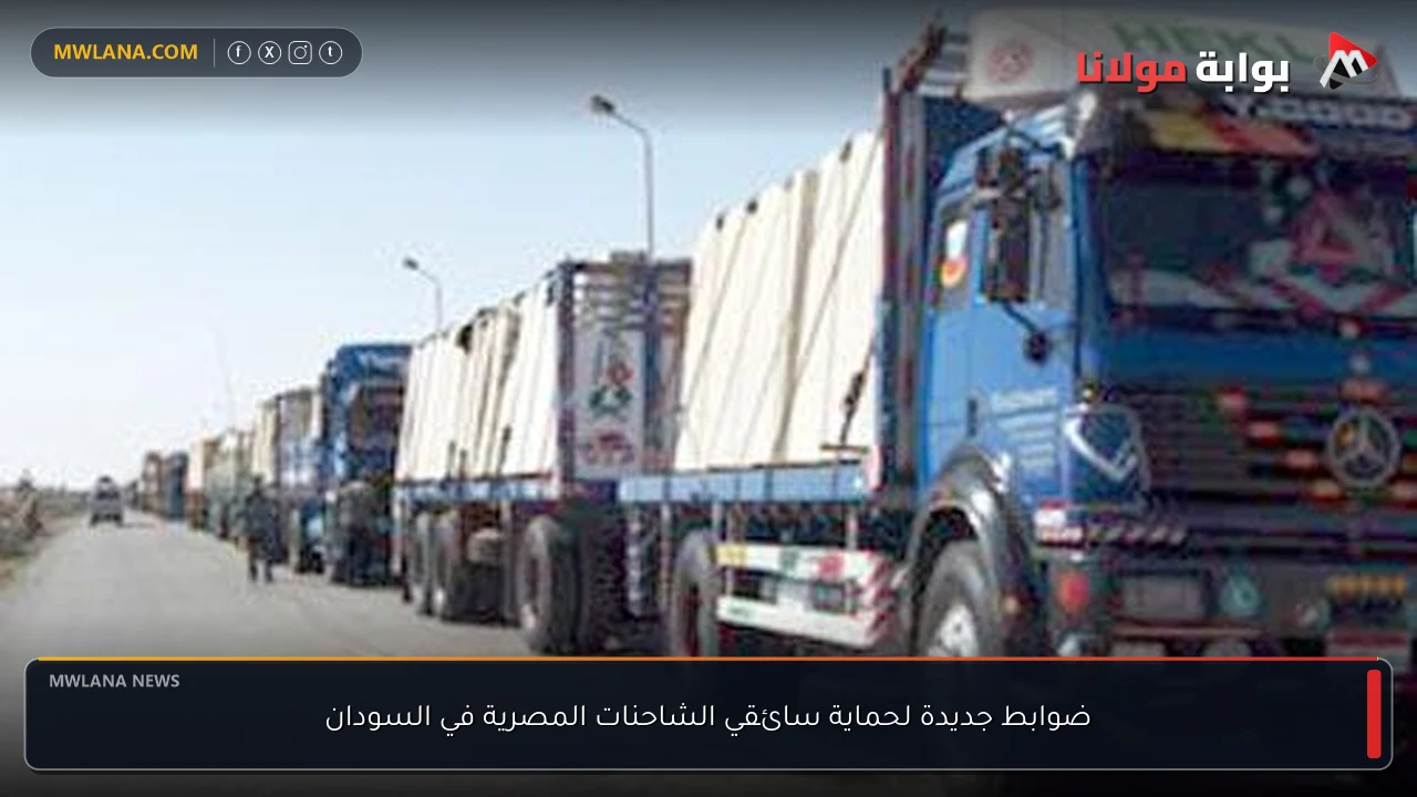 ضوابط جديدة لحماية سائقي الشاحنات المصرية في السودان