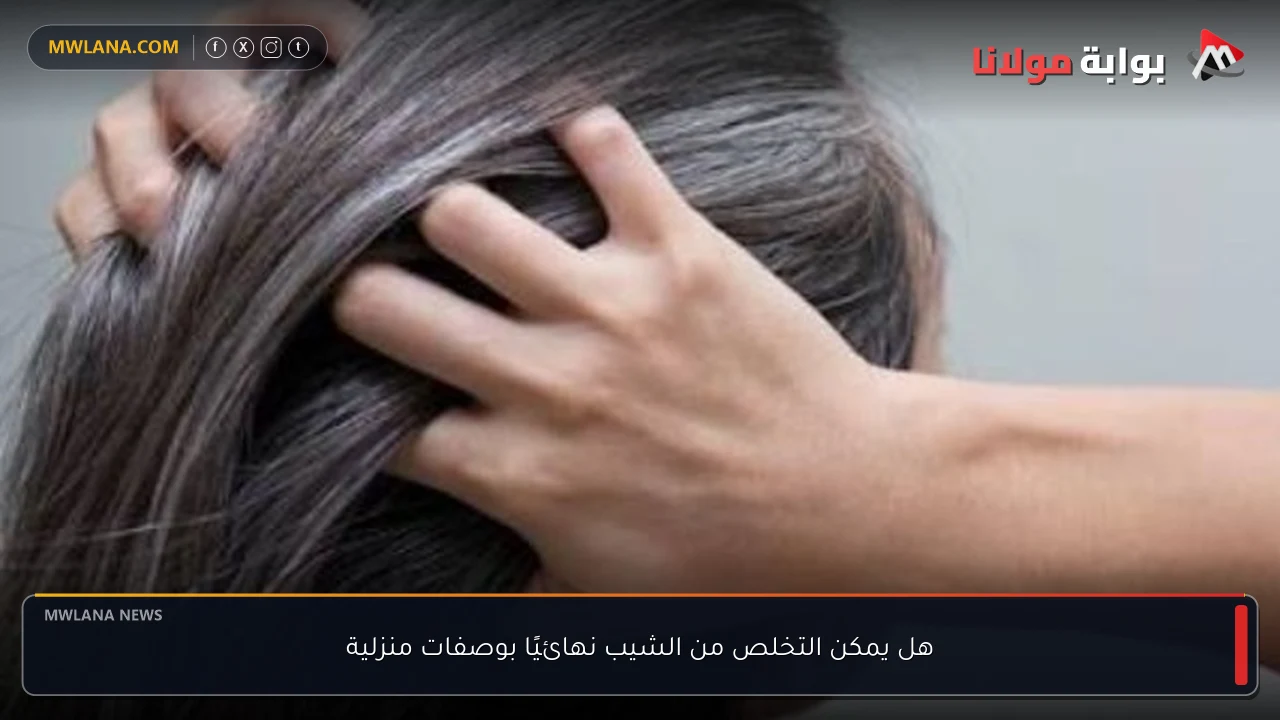 هل يمكن التخلص من الشيب نهائيًا بوصفات منزلية