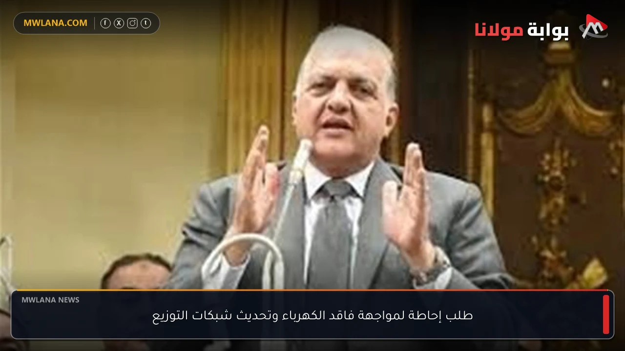 طلب إحاطة لمواجهة فاقد الكهرباء وتحديث شبكات التوزيع