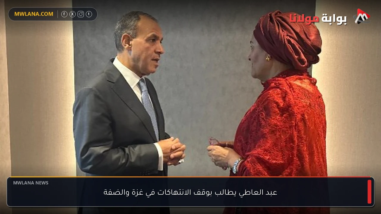 عبد العاطي يطالب بوقف الانتهاكات في غزة والضفة