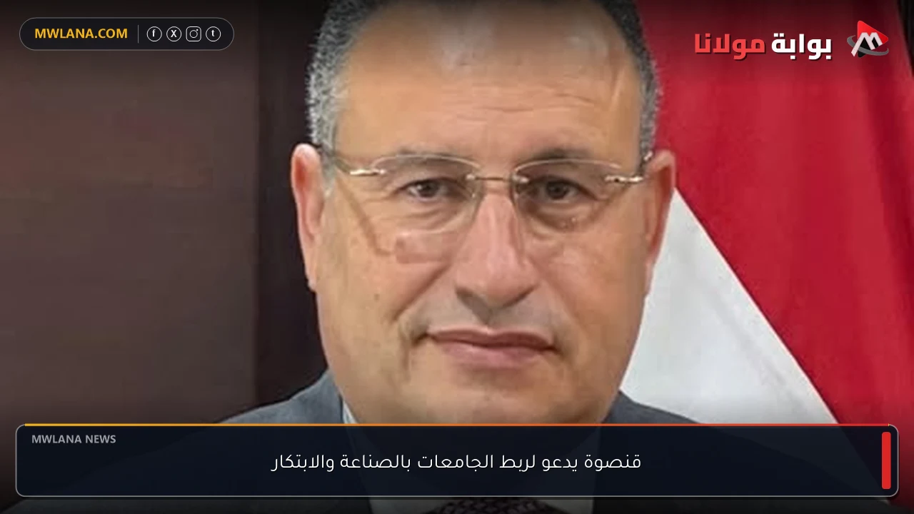 قنصوة يدعو لربط الجامعات بالصناعة والابتكار