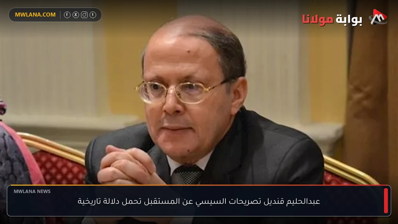 عبدالحليم قنديل تصريحات السيسي عن المستقبل تحمل دلالة تاريخية