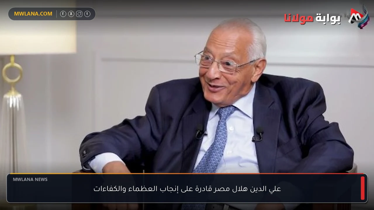 علي الدين هلال مصر قادرة على إنجاب العظماء والكفاءات