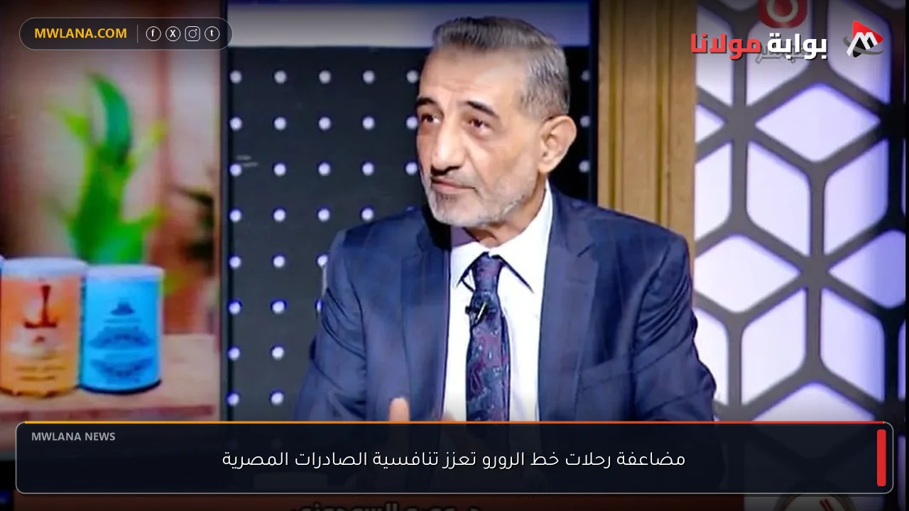 مضاعفة رحلات خط الرورو تعزز تنافسية الصادرات المصرية