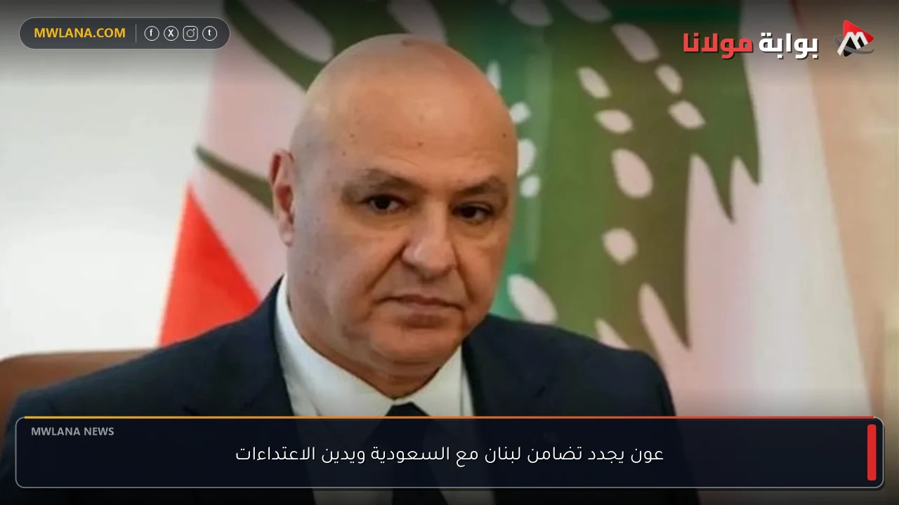 عون يجدد تضامن لبنان مع السعودية ويدين الاعتداءات