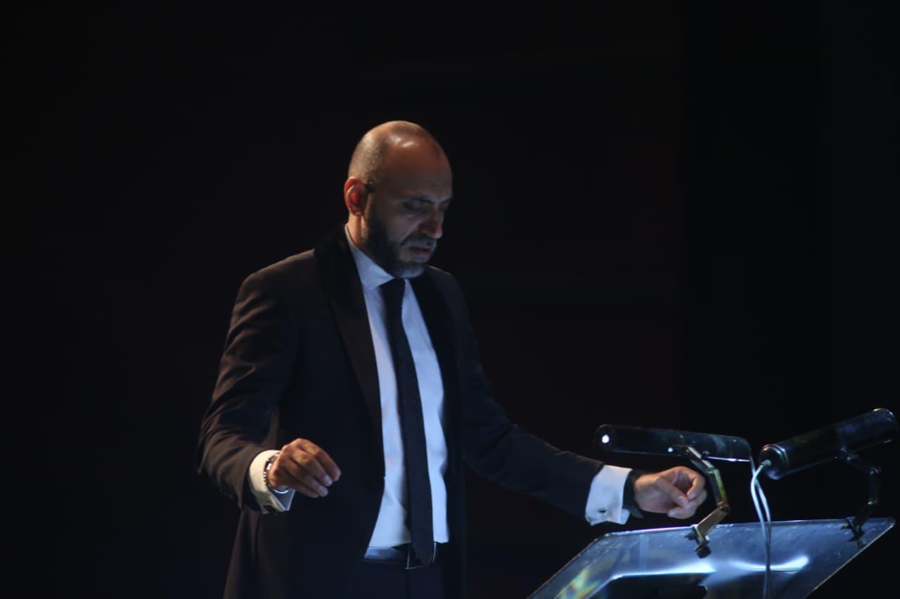 جانب فعاليات الدورة الـ34 من مهرجان ومؤتمر الموسيقى العربية، الذي تنظمه دار الأوبرا المصرية