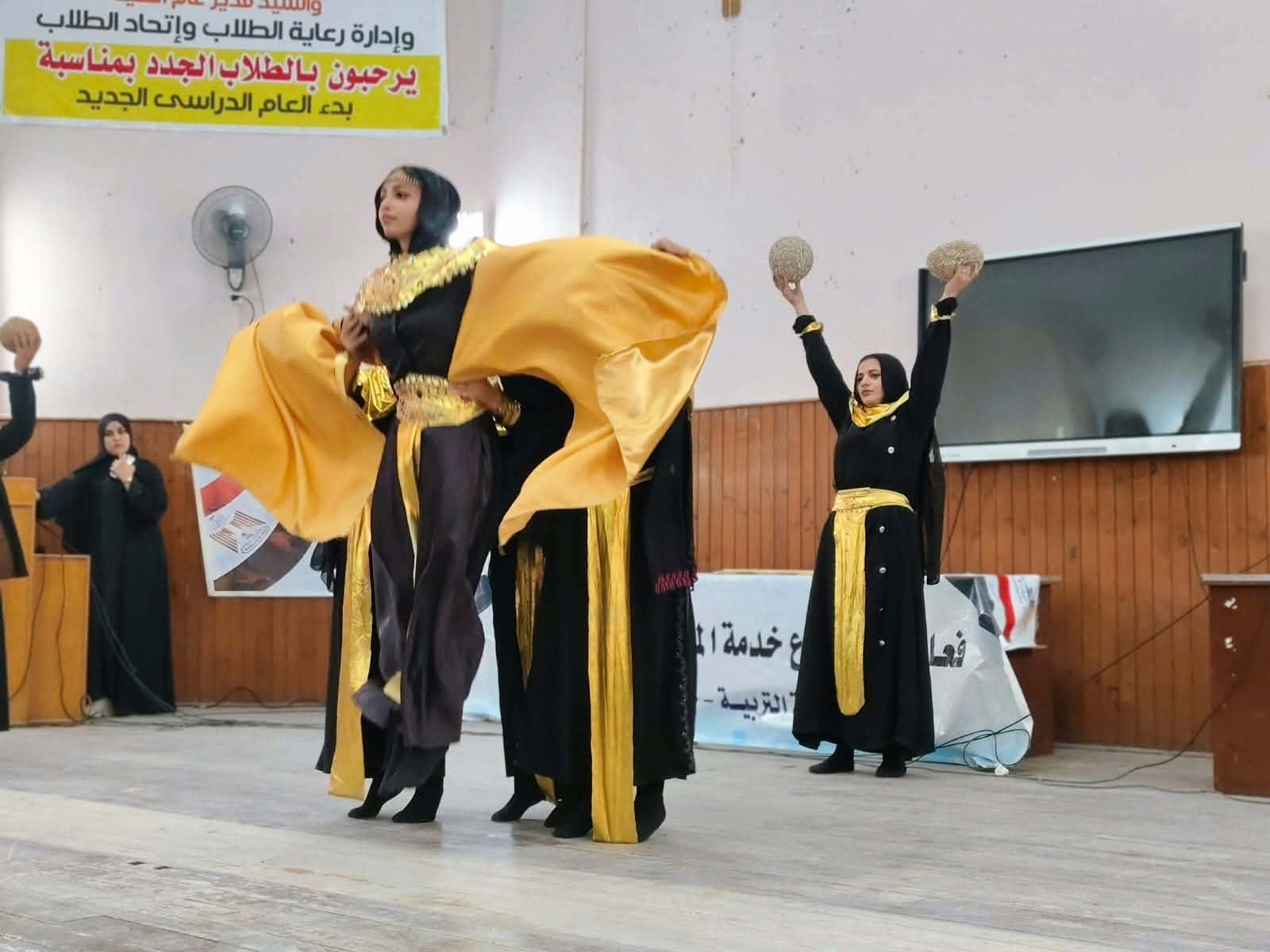 من فعاليات القافلة الثقافية بكلية التربية بجامعة دمياط