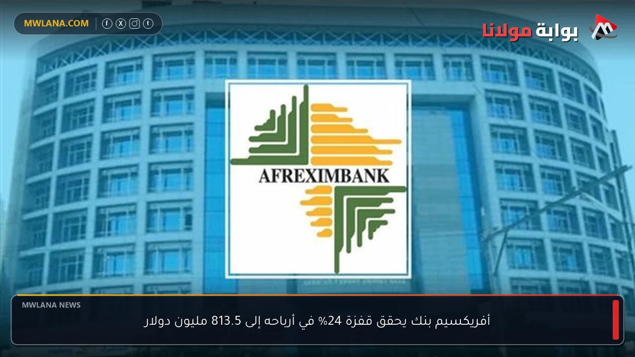 أفريكسيم بنك يحقق قفزة 24% في أرباحه إلى 813.5 مليون دولار