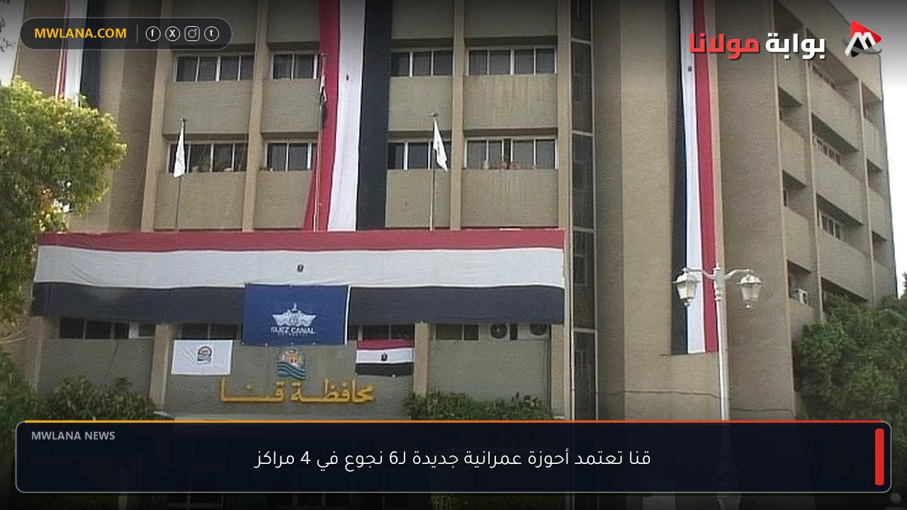 قنا تعتمد أحوزة عمرانية جديدة لـ6 نجوع في 4 مراكز