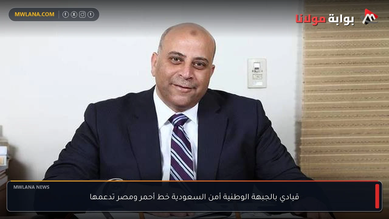 قيادي بالجبهة الوطنية أمن السعودية خط أحمر ومصر تدعمها