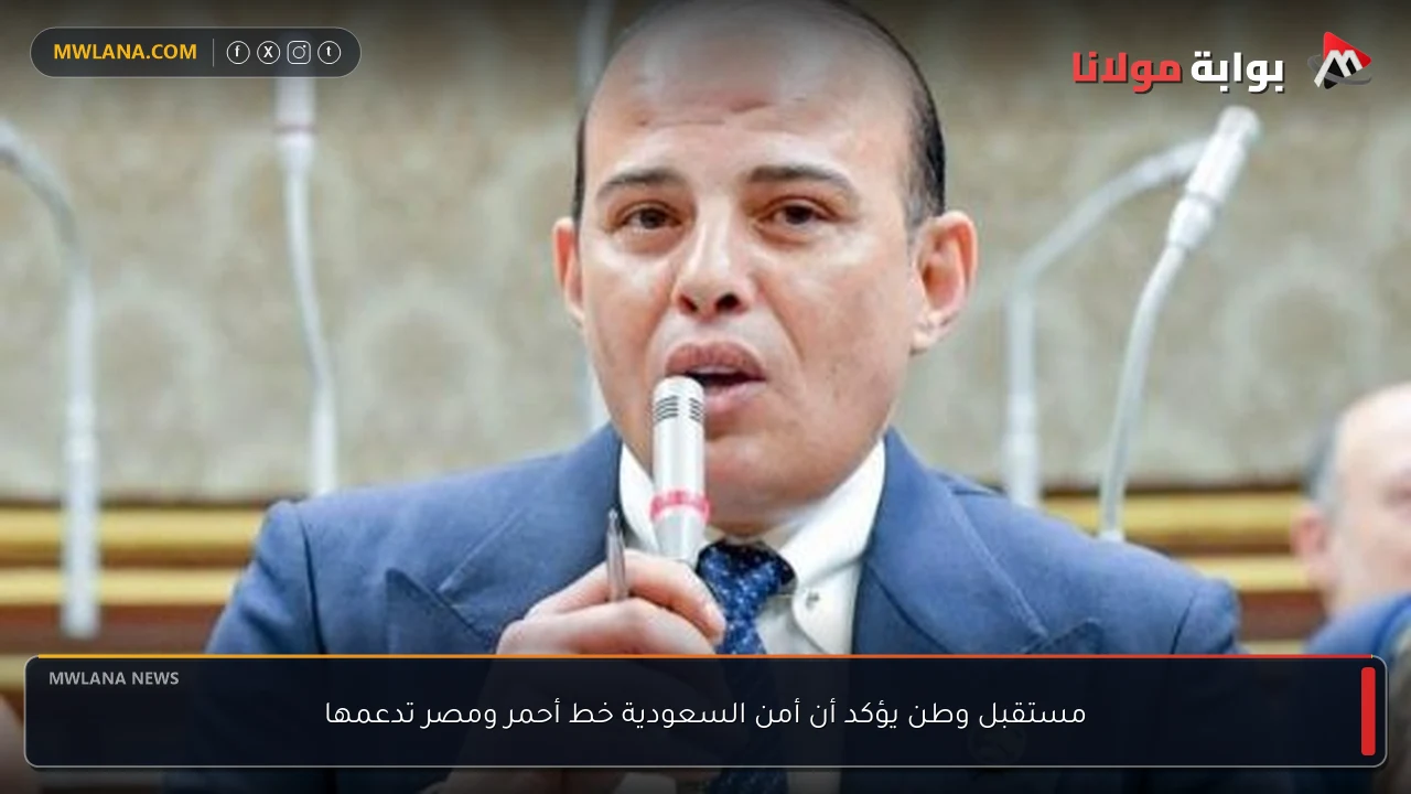 مستقبل وطن يؤكد أن أمن السعودية خط أحمر ومصر تدعمها