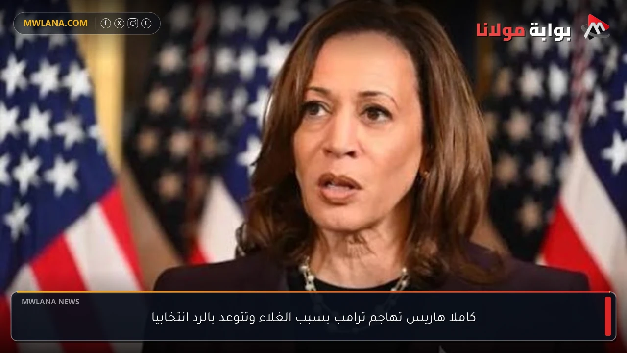 كاملا هاريس تهاجم ترامب بسبب الغلاء وتتوعد بالرد انتخابيا
