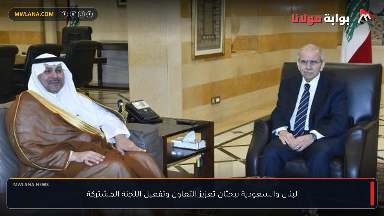 لبنان والسعودية يبحثان تعزيز التعاون وتفعيل اللجنة المشتركة