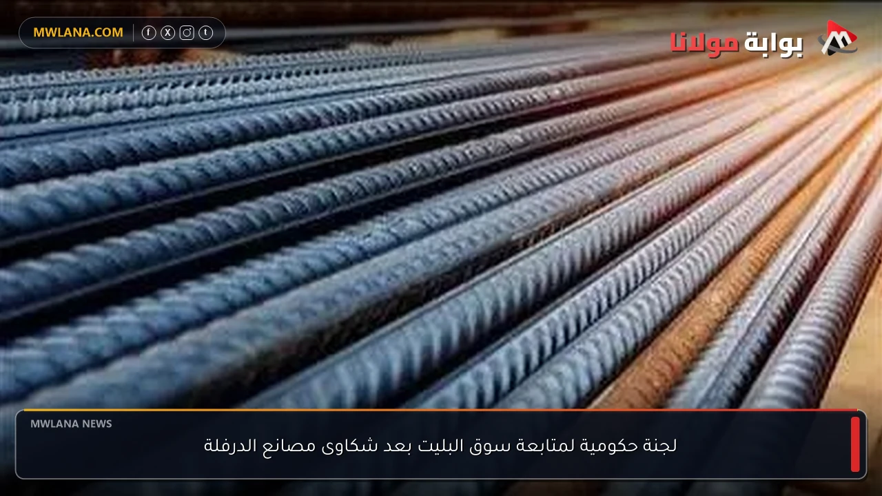 لجنة حكومية لمتابعة سوق البليت بعد شكاوى مصانع الدرفلة
