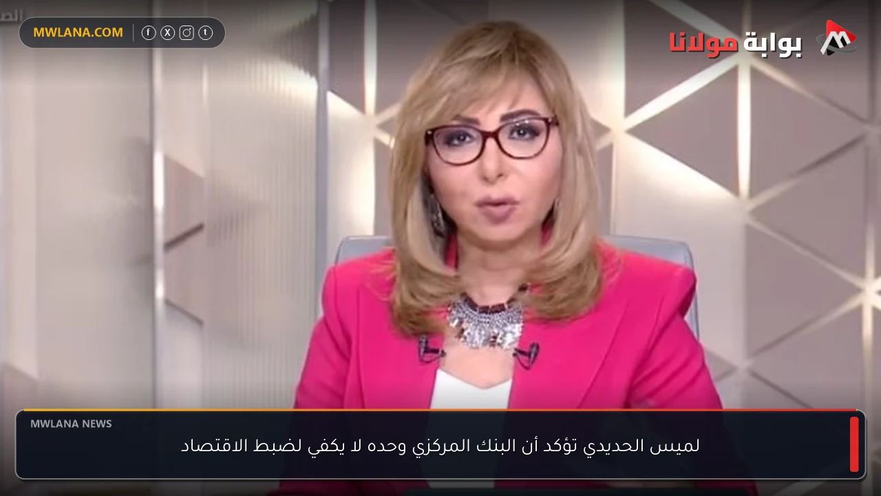 لميس الحديدي تؤكد أن البنك المركزي وحده لا يكفي لضبط الاقتصاد