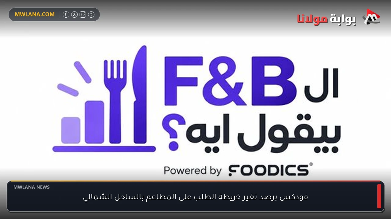 فودكس يرصد تغير خريطة الطلب على المطاعم بالساحل الشمالي